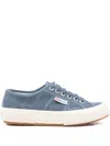 Superga 2750 Og Washed Cotton Shoes In Animal Print