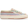 Superga 2750 Raffia Sneakers In Multi