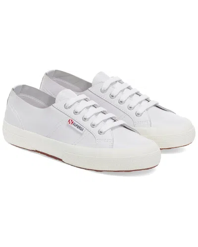 Superga 2750 Unlined Nappa Sneaker In White