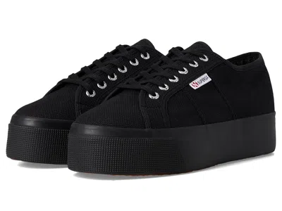 Superga 2790 Platform Athletic Shoes Full Black : Eu 36 (us