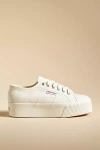 Superga 2790 Platform Sneakers In Beige