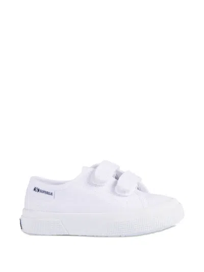 Superga Kids' 3750 Leggera Touch-strap Sneakers In White