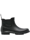 Superga Rubber Boot In Black