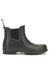Superga Green Rubber Ankle Boots In Green
