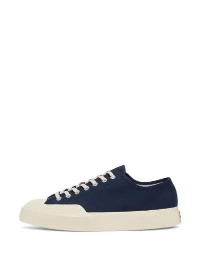Superga Artifact 2432 Works Low-cut Cotton Trainers In Blue