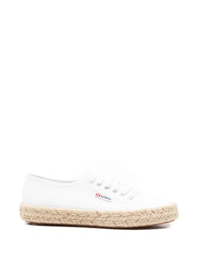 Superga Braided-sole Lace-up Sneakers In Multi