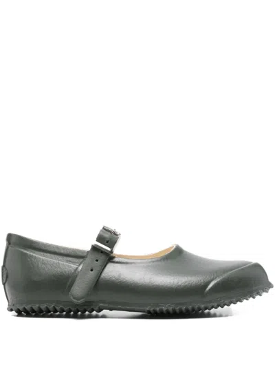 SUPERGA BUCKLED BALLET FLATS