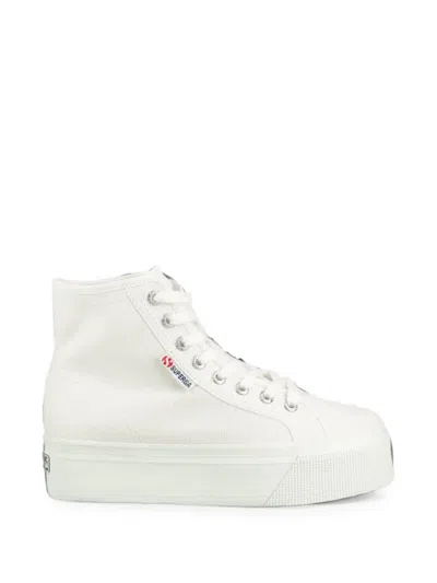Superga High-top Platform Sneakers In White