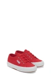 Superga 2750-jcot Classic Canvas Sneakers In Red-white