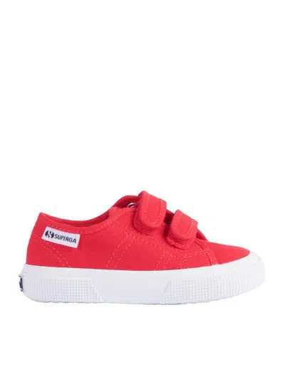 Superga Kids 3750 Leggera Kids Straps      Sneaker In Red