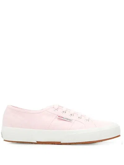 Superga Lace-up Trainers In Pink