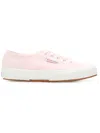 Superga Woman Sneakers Pastel Yellow Size 7 Textile Fibers In Neutral