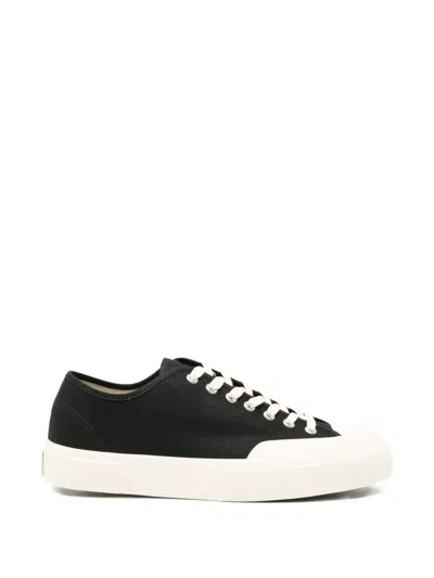 Superga Lace-up Sneakers In Black