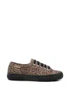 Superga Leopard-pattern Sneakers In Multi