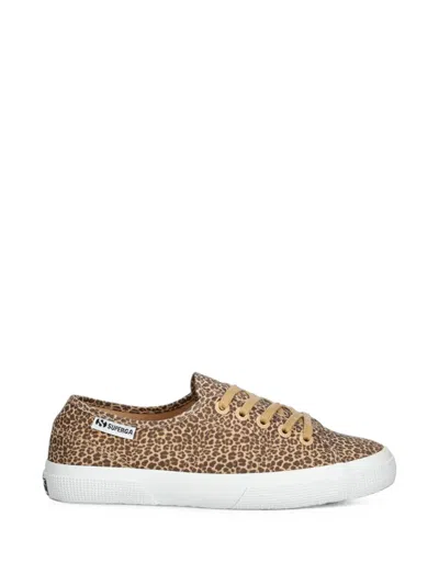Superga Leopard-print Sneakers In Animal Print
