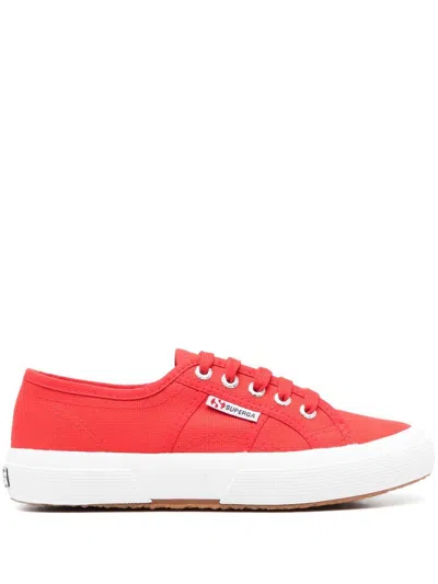 SUPERGA LOW-TOP CANVAS SNEAKERS
