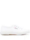 Superga Woman Sneakers Azure Size 7 Textile Fibers In White