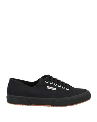Superga Man Sneakers Black Size 7.5 Textile Fibers