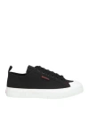 Superga Man Sneakers Black Size 9 Textile Fibers In Black