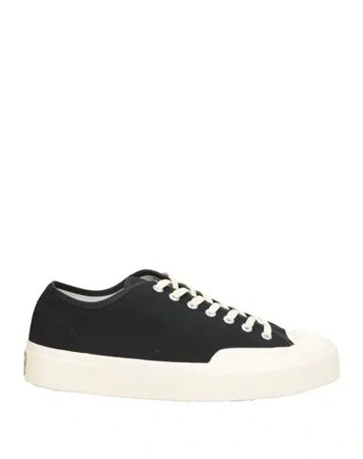 Superga Man Sneakers Black Size 9 Textile Fibers