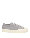 Superga Man Sneakers Grey Size 10.5 Textile Fibers In Multi