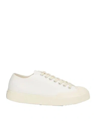 Superga Man Sneakers White Size 3 Textile Fibers