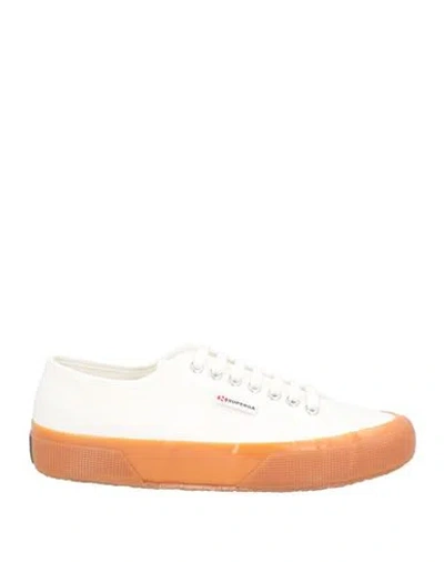 Superga Man Sneakers White Size 9 Textile Fibers