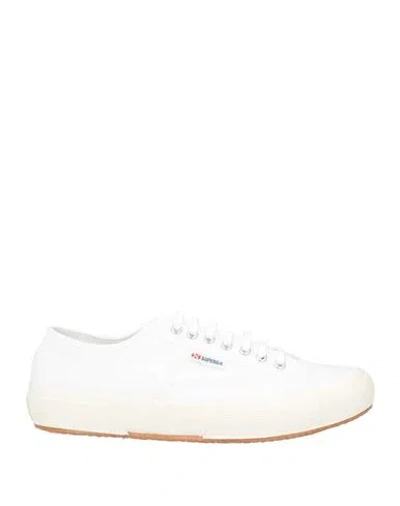 Superga Man Sneakers White Size 9 Textile Fibers