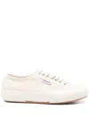 Superga Natural Cotton Sneaker In Neutral