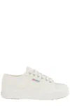 Superga Woman Sneakers White Size 6.5 Textile Fibers In Beige Natural F Avorio Arr