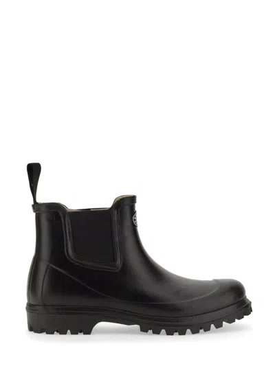 Superga Rubber Boot In Black