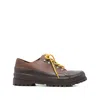 Superga 3345 Alpina Crazy Horse Lace-up Ankle Boots In Brown