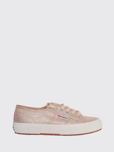 Superga Shoes Kids Color Pink In Gold