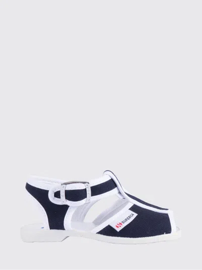 Superga Shoes  Kids Color Blue