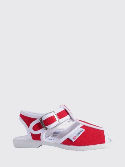Superga Shoes  Kids Color Red