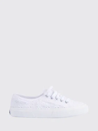 Superga Shoes  Kids Color Violet In White