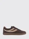 Superga 1960 Capri Suede Stripe Sneakers In Brown