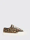Superga 2432 Works Leopard Calfhair In Brown
