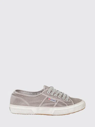 Superga Shoes Woman Color Brown In Gray