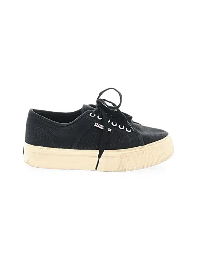 Pre-owned Superga Sneakers In Black