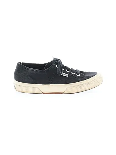 Pre-owned Superga Sneakers In Black
