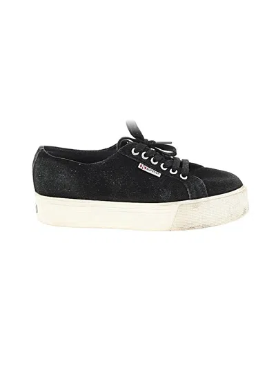 Pre-owned Superga Sneakers In Black