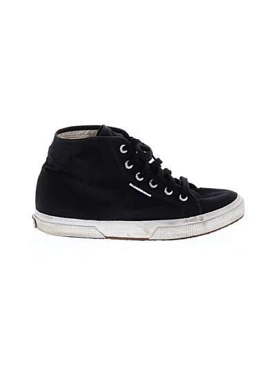 Pre-owned Superga Sneakers In Black