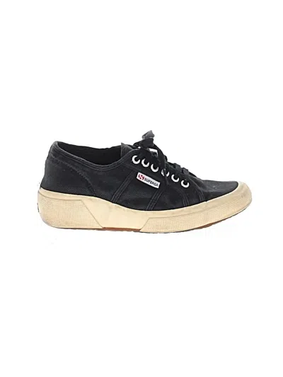 Pre-owned Superga Sneakers In Black
