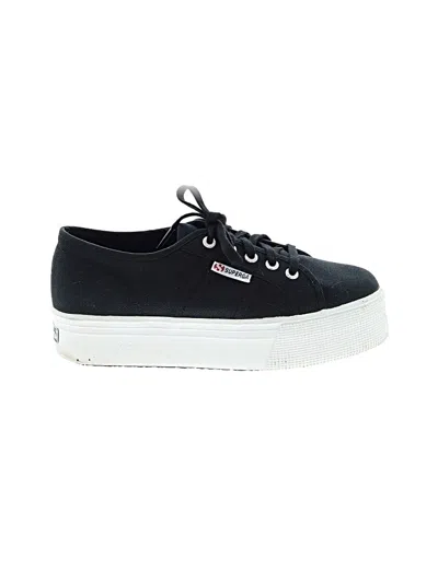 Pre-owned Superga Sneakers In Black