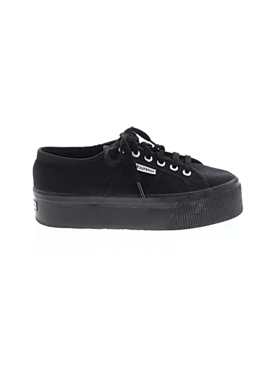Pre-owned Superga Sneakers In Black