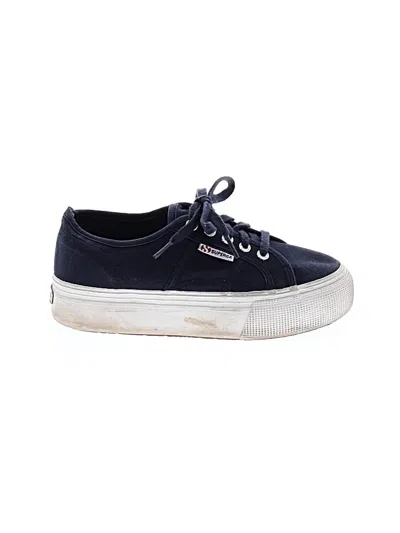 Pre-owned Superga Sneakers In Blue