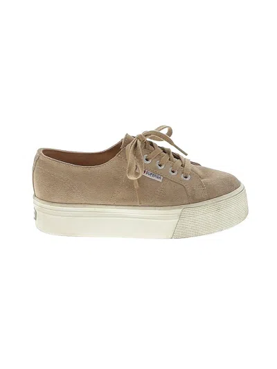 Pre-owned Superga Sneakers In Brown