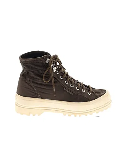 Pre-owned Superga Sneakers In Brown