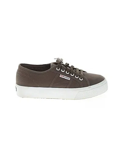 Pre-owned Superga Sneakers In Brown